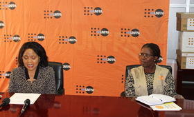 Senator Lizzie Nkosi and AHO Margaret Thwala-Tembe