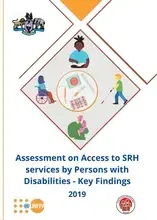 Assessment on access to SRH services by persons with disabilities study